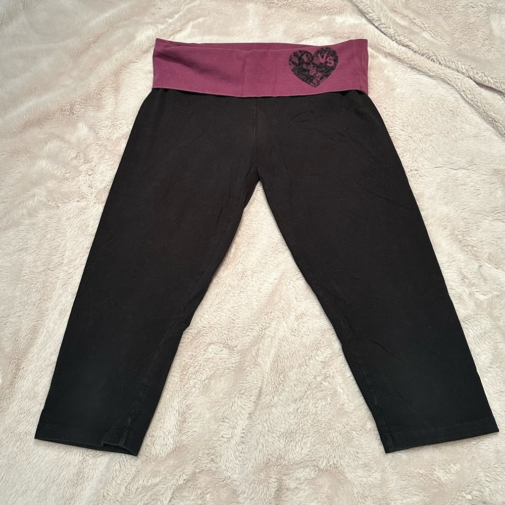 Victoria’s Secret fold over cropped leggings